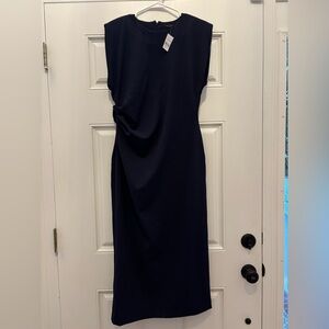 Ann Taylor cap sleeved sheath Midi dress size 12 - new with tags